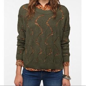 Urban Outfitters Staring at Stars Open Sweater